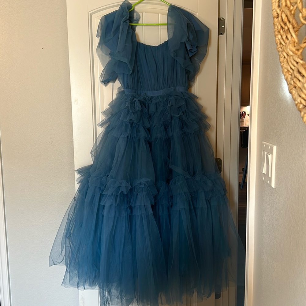 DREAMY BLUE TULLE DRESS SIZE XL